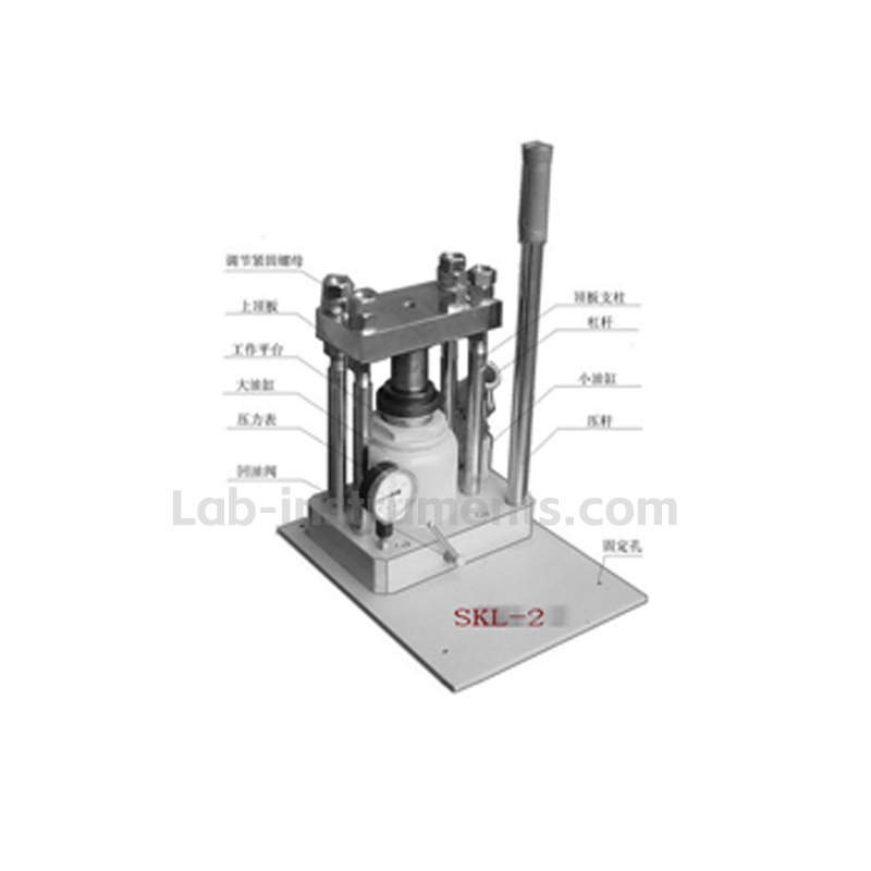 Hydraulic tablet press